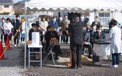 ◆晴れる家大仙公園（６号館）　起工聖別式執り行いました