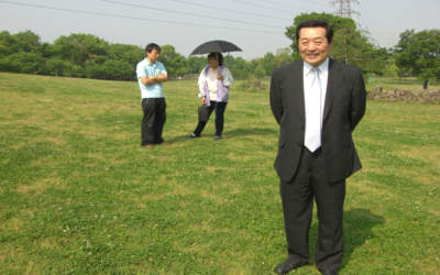 ２００７年ホームページ撮影　大仙公園にて