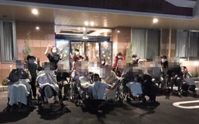 ◆晴れる家大仙公園　花火大会　開催しました