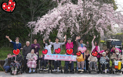 ◆晴れる家大仙公園　お花見にいきました