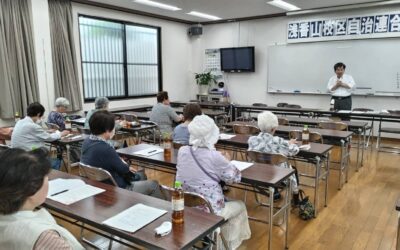 ◆浅香山老人クラブにて終活セミナーを開催しました