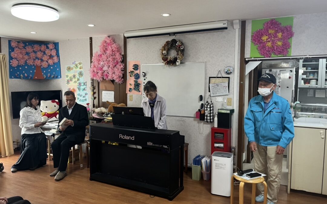 ◆太陽新館の皆さんいつも賛美の奉仕ありがとうございます。