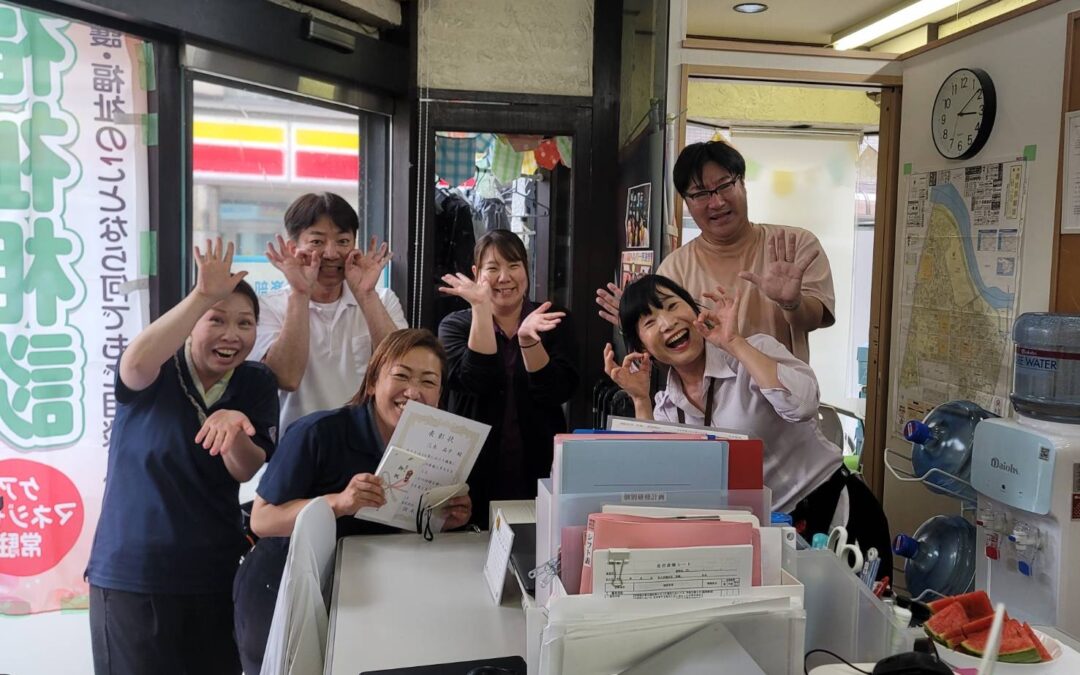 ◆夏の訪問介護チームより暑中お見舞い申し上げます
