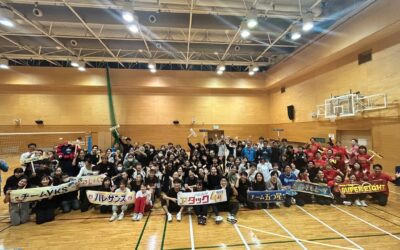 ◆7年ぶりのバレーボール大会