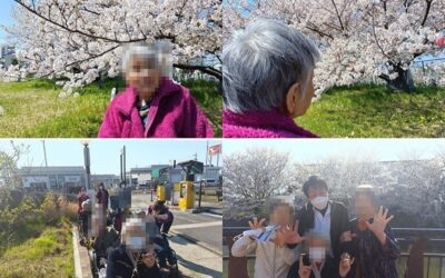 ◆晴れる家5号館のご利用者さんと花見楽しんできました!